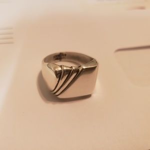 vintage sterling silver ring size 10.75